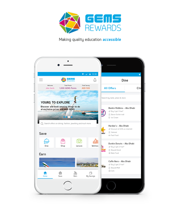 GEMS Rewards app