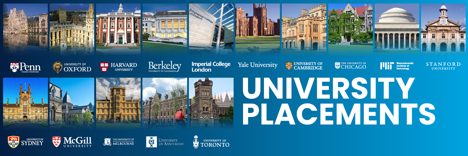 University Placements Banner